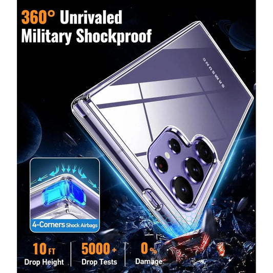Entronix Samsung Galaxy S23 Ultra Crystal Clear - Slim Case - Entro Retail