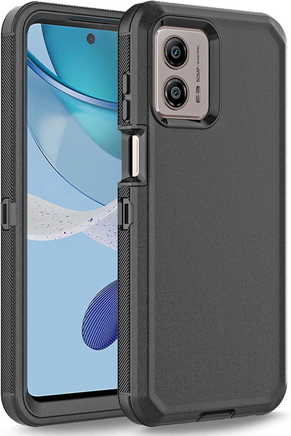 Entronix Heavy Duty Case for Motorola G 2023, Triple-Layer & Full Protection, - Entro Retail