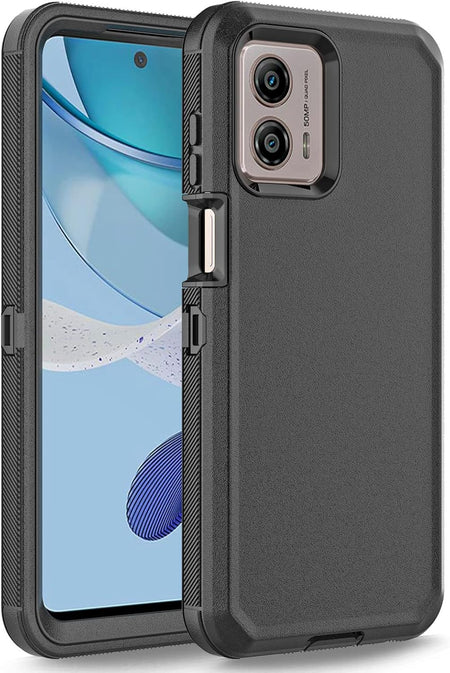 Entronix Heavy Duty Case for Motorola G 2023, Triple-Layer & Full Protection, - Entro Retail