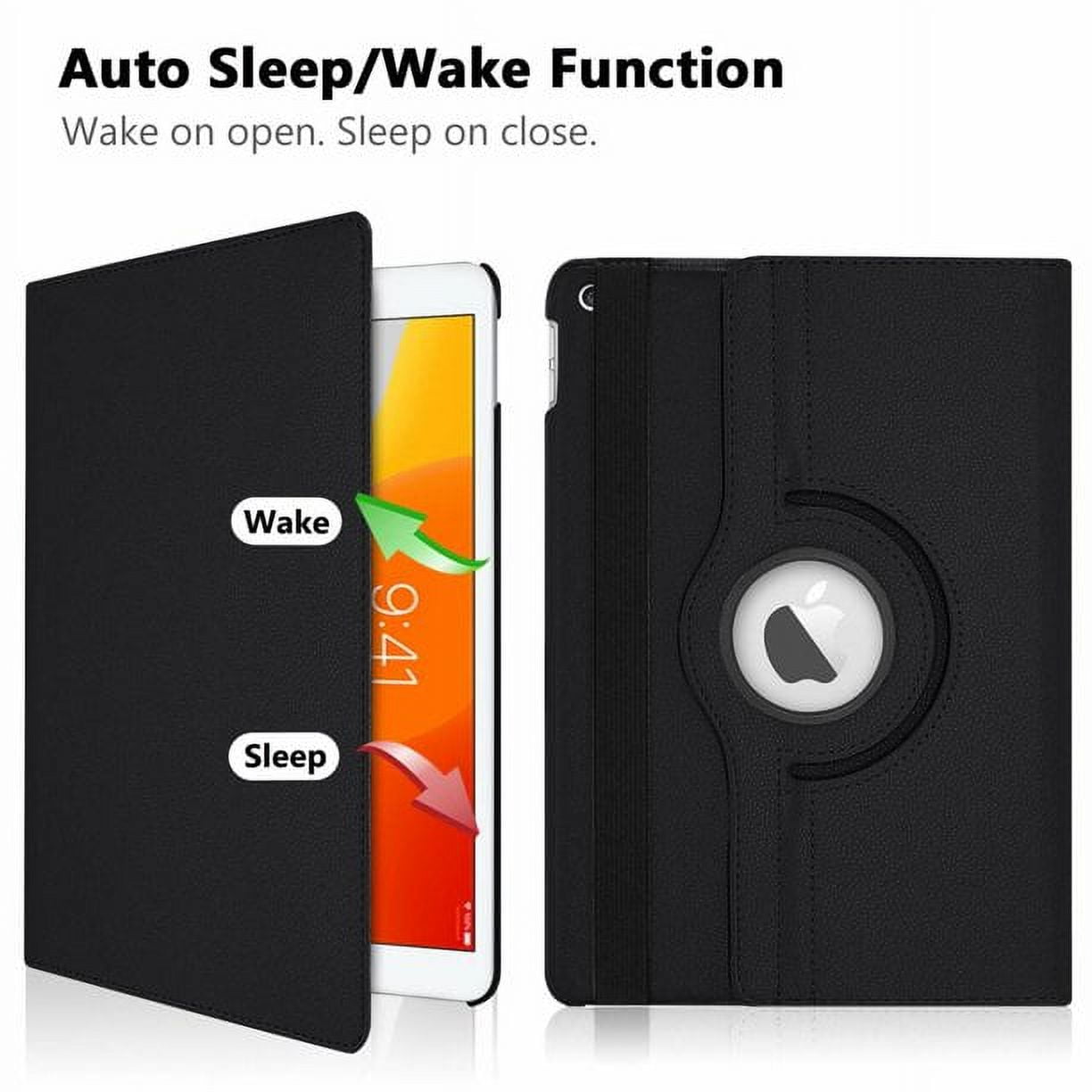 Entronix Apple iPad Air 1/2 9.7" Case - 360º Rotating Kickstand, - Entronix