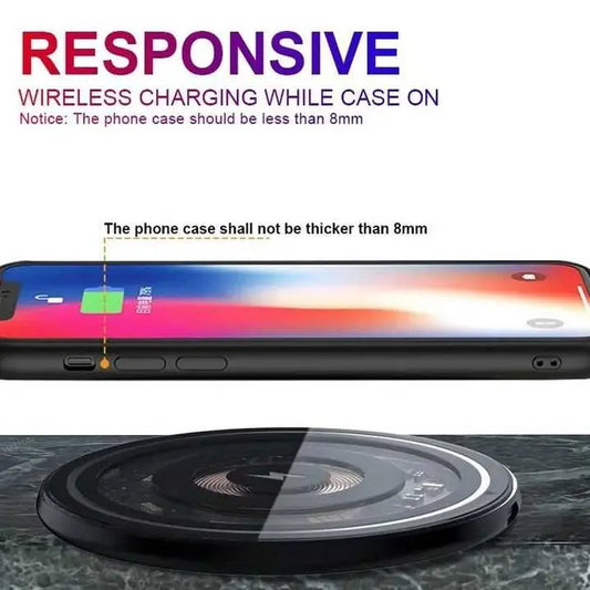 Entronix [Magnetic] Wireless Disk-shaped Charging Pad - USB-C/iPhone/Android - Entronix