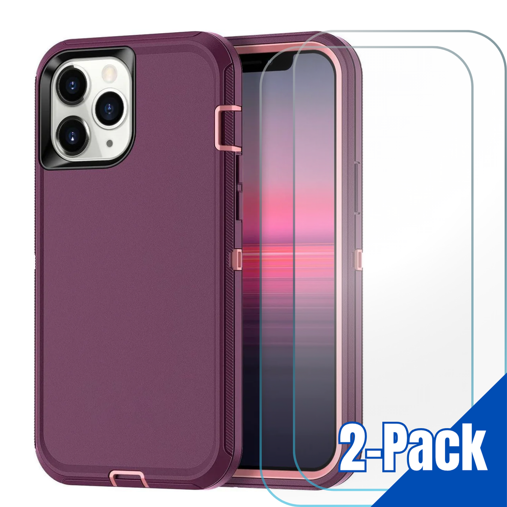 BU i15 Pro Max Heavy Duty - Purple 2TGClear
