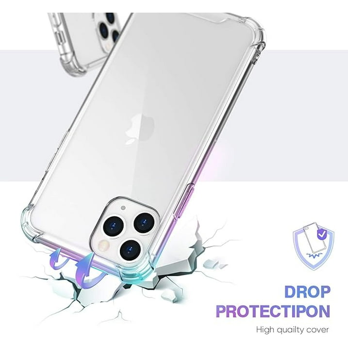 Entronix Case Compatible with iPhone 16 Pro - [Hard Back] Clear Cover