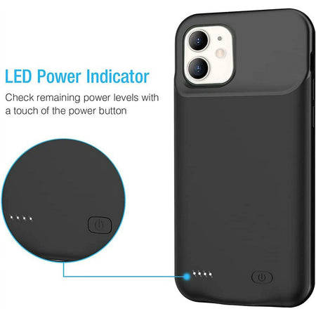 Entronix Apple iPhone 11 Case - 7000mAh Battery Charger - Entronix
