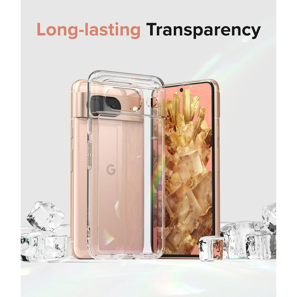 Entronix Case Compatible with Pixel 7 - [Hard Back] Clear Cover