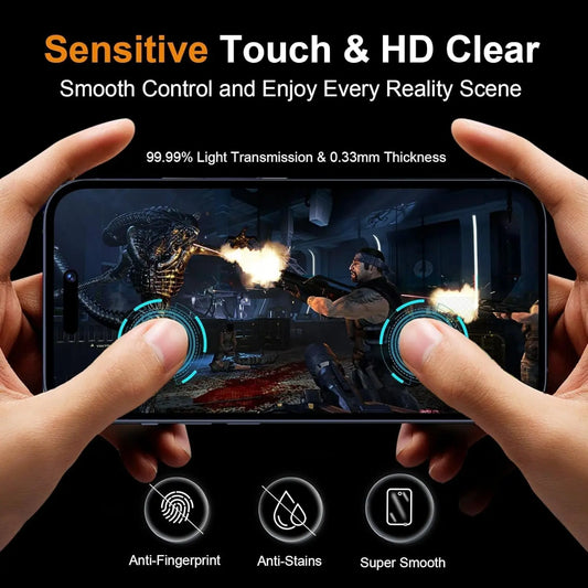 Entronix Anti-Spy Privacy Screen Protector Compatible with iPhone 17e - 3-Piece Combo ENTRONIX