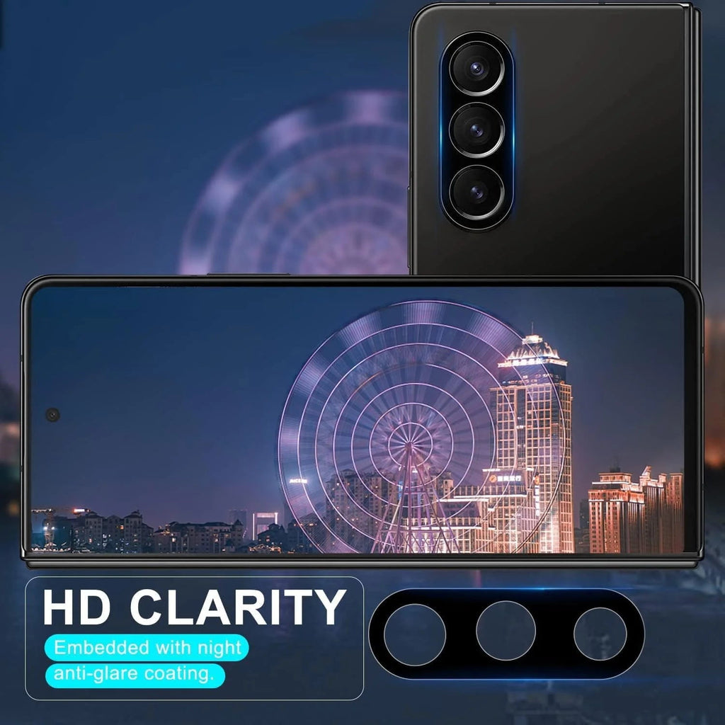 Entronix Clear Camera Lens Protector Compatible with Galaxy S25 Plus - 2-Piece Combo