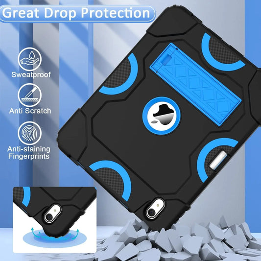 Entronix Case Compatible with iPad A18 11" (12th Gen, 2026) 2026 - Triple-Layer Heavy Duty Protection ENTRONIX
