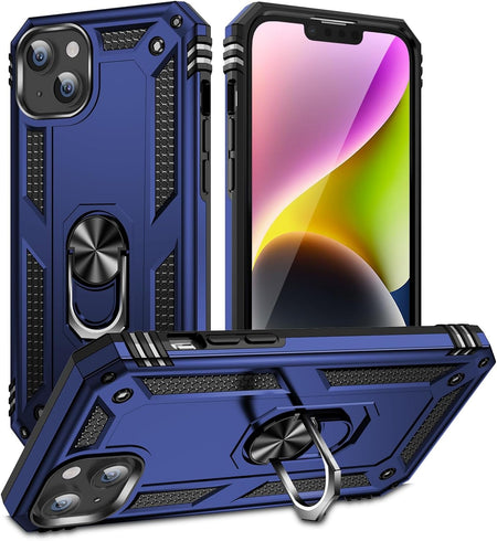 Entronix Apple iPhone 14 Plus Case - Guard Ring Holder, Dual Layer Protection - Entro Retail