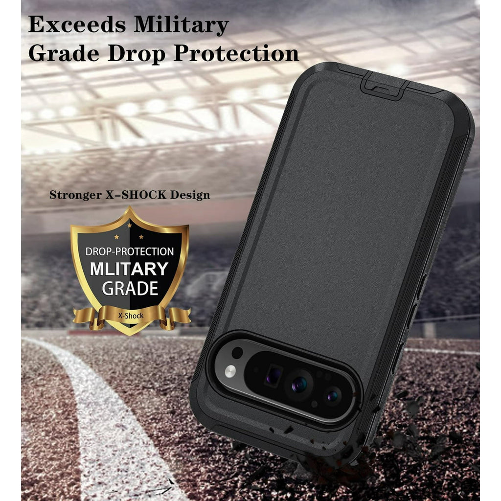 Entronix Case Compatible with Pixel 10/10 Pro - Triple-Layer Heavy Duty Protection