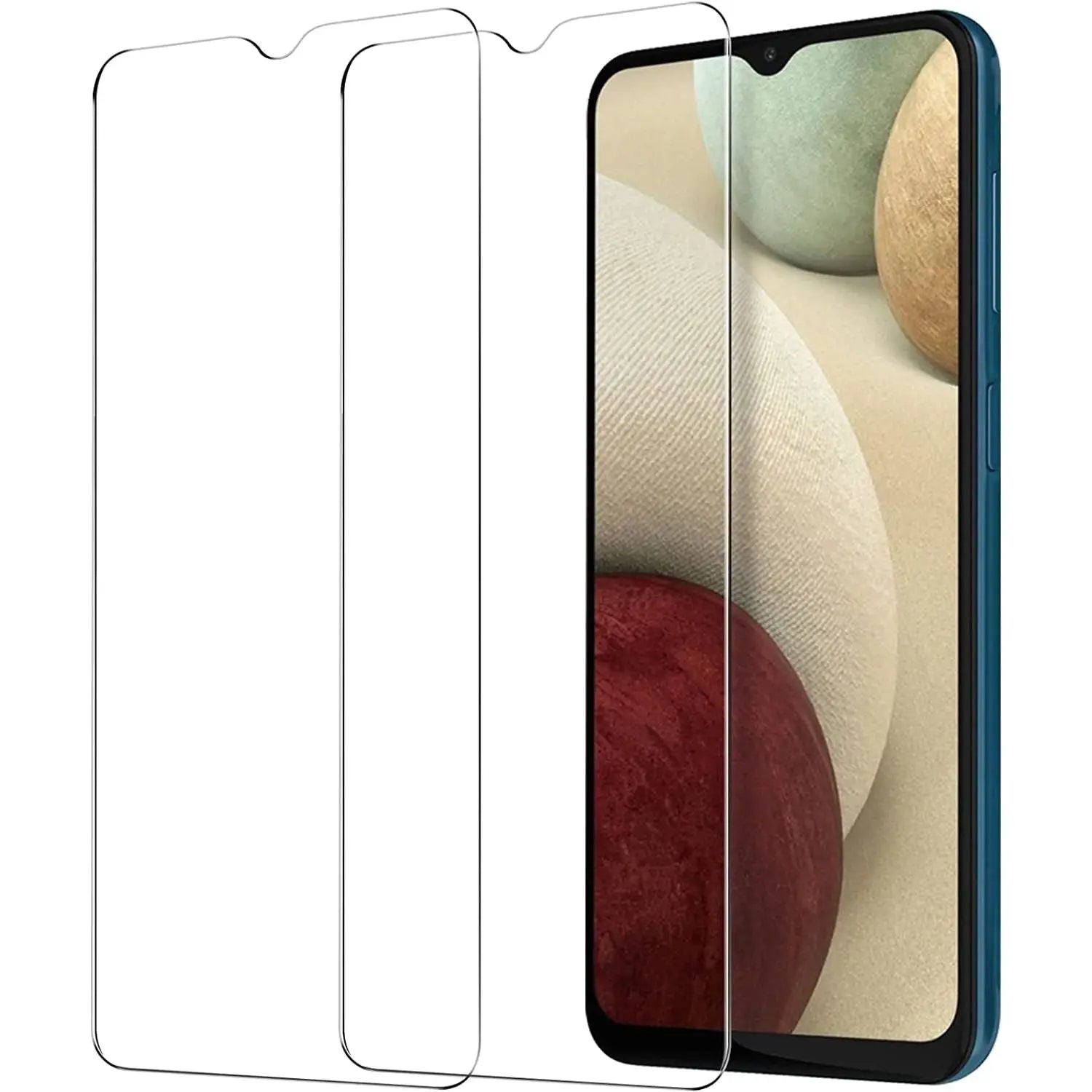 Entronix Case Tempered Glass Screen Protector Designed for Samsung Galaxy A50 Glass, Anti Scratch, Bubble Free with Easy Installation, Pack of 2 - Entro Retail