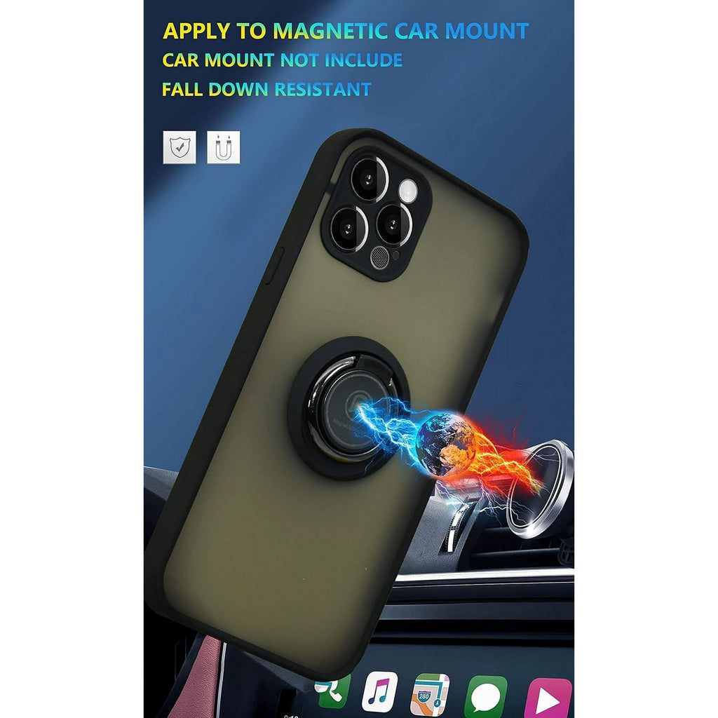 Entronix Case Compatible with iPhone 15 Pro - Matte Gripstand
