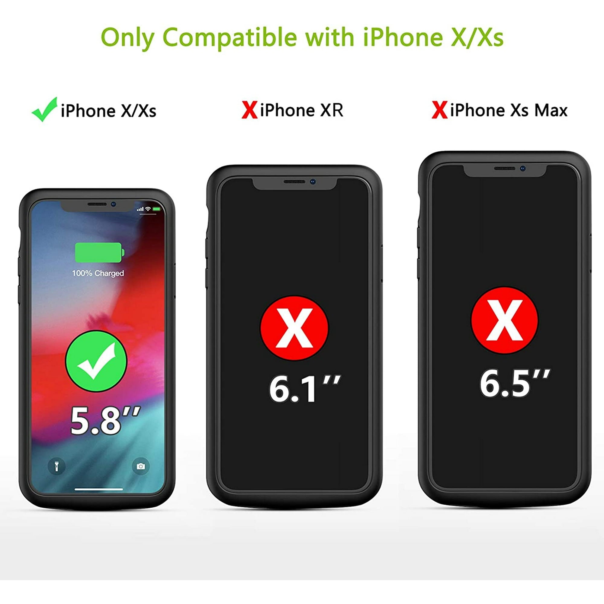 Entronix Apple iPhone XS/X [Magnetic-Compatible] Crystal Clear Case - Sturdy - Entronix