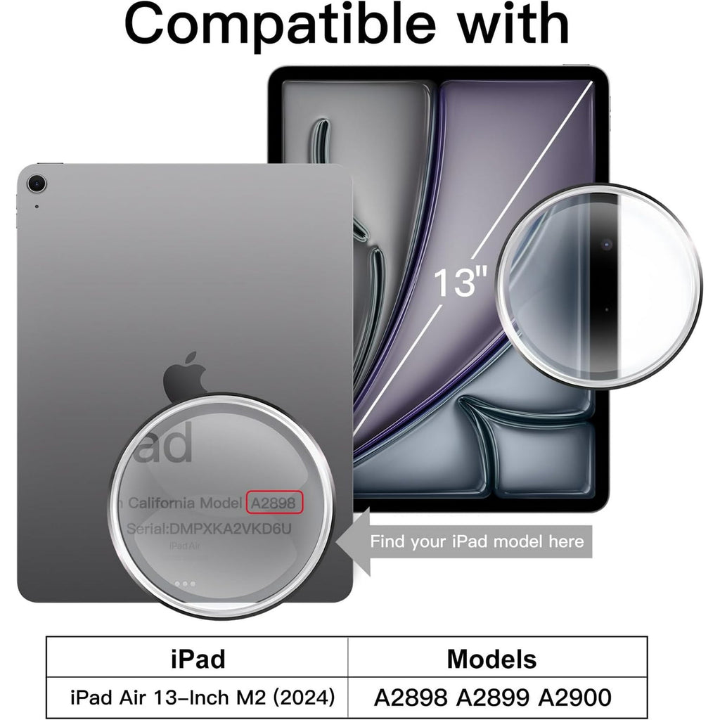 Entronix Case Compatible with iPad Air M2 13