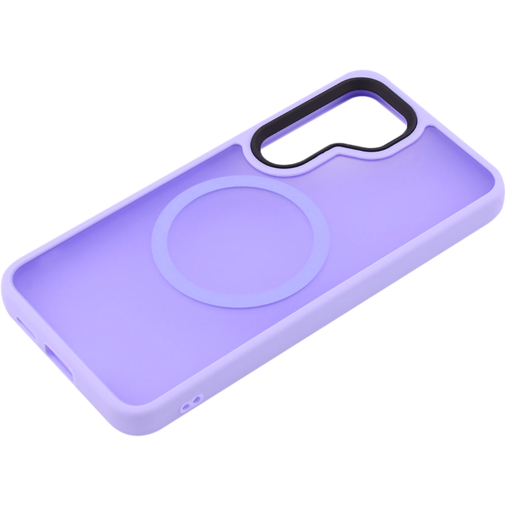 Entronix [Magnetic] Case Compatible with Galaxy S25 Plus - Translucent Frosted Matte