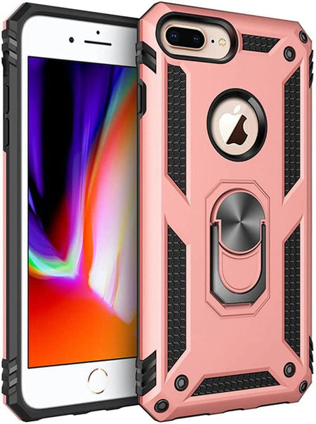 Entronix Apple iPhone 8 Plus/7 Plus Case - Guard Ring Holder, Dual Layer Protection - Entro Retail