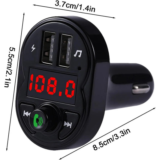 Entronix FM Transmitter & USB Charger - Multifunctional Car Adapter - Entronix