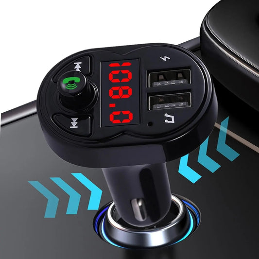 Entronix FM Transmitter & USB Charger - Multifunctional Car Adapter - Entronix