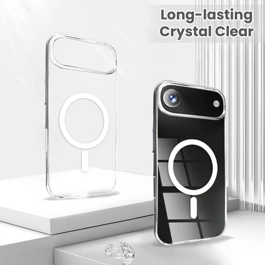 Entronix Bundle Compatible with iPhone 17 Air - [Magnetic] Clear Case & 1 Clear Screen Protector - Entronix