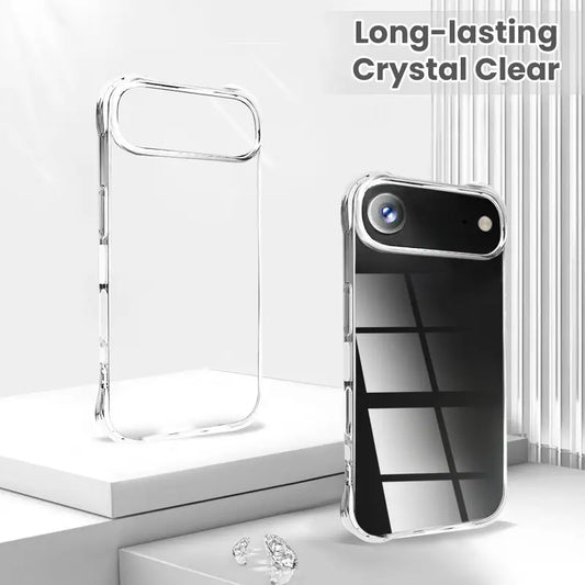 Entronix Case Compatible with iPhone 17 Air - [Hard Back] Thick Clear - Entronix