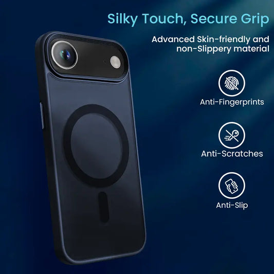 Entronix [Magnetic] Case Compatible with iPhone 17 Air - Translucent Frosted Matte - Entronix