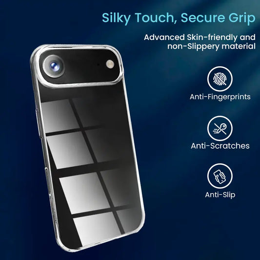 Entronix Bundle Compatible with iPhone 17 Air - [Hard] Clear Case, 2 Clear Screen Protector & 2 Camera Lens Protectors - Entronix
