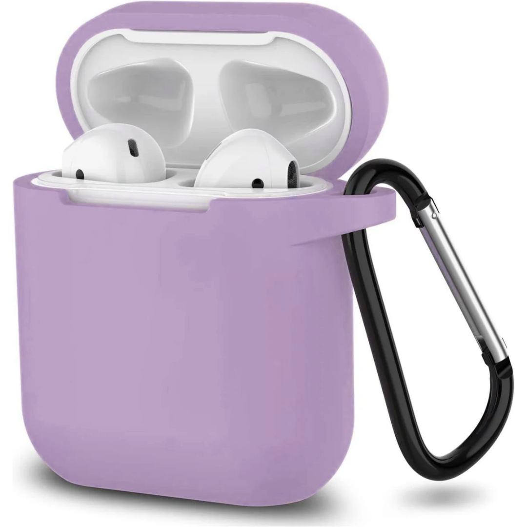 Entronix Case Compatible with AirPods 1st/2nd Gen - Soft-Touch Liquid Silicone - Entronix