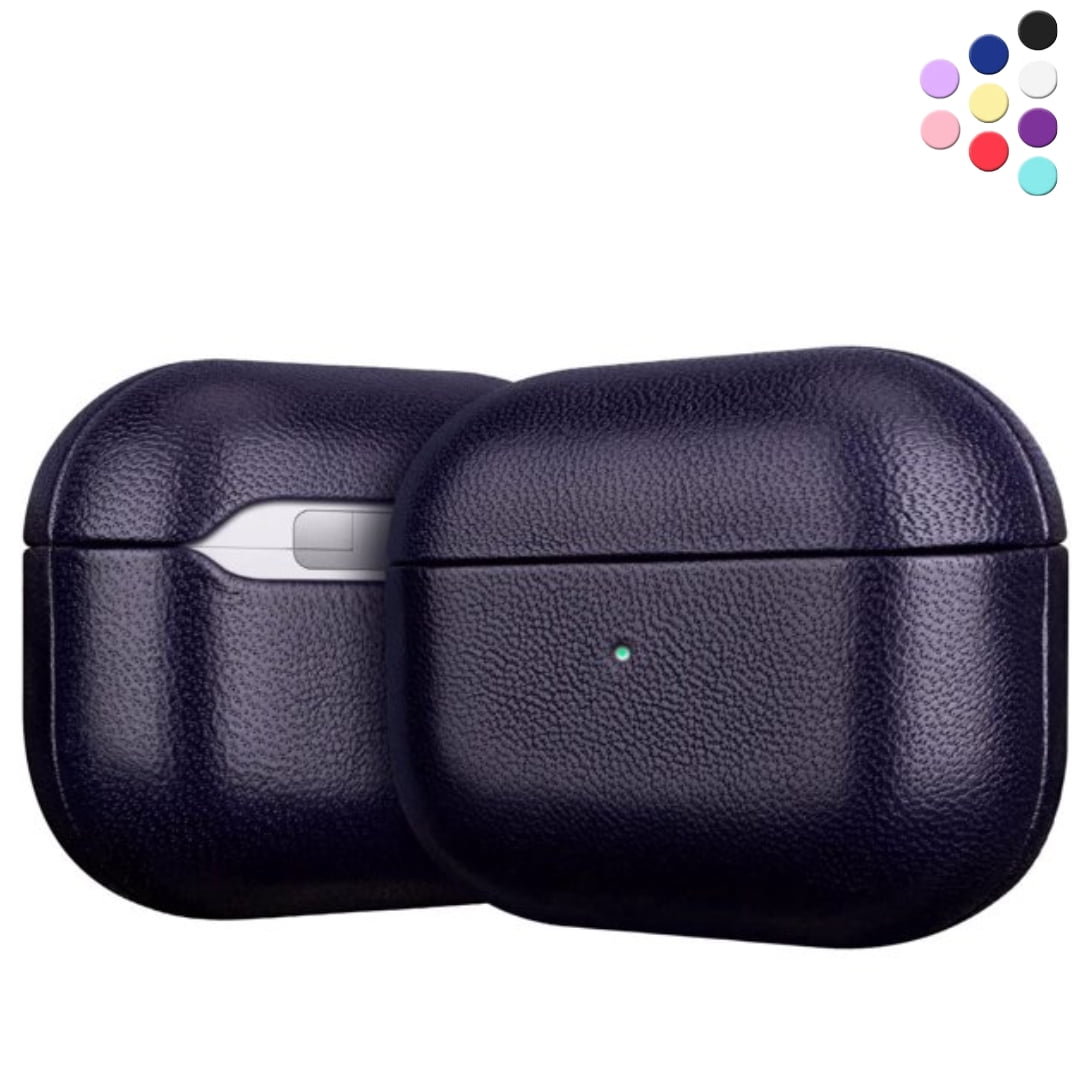 Entronix Case Compatible with AirPods Pro 2nd/1st Gen - Luxury Leather Cover