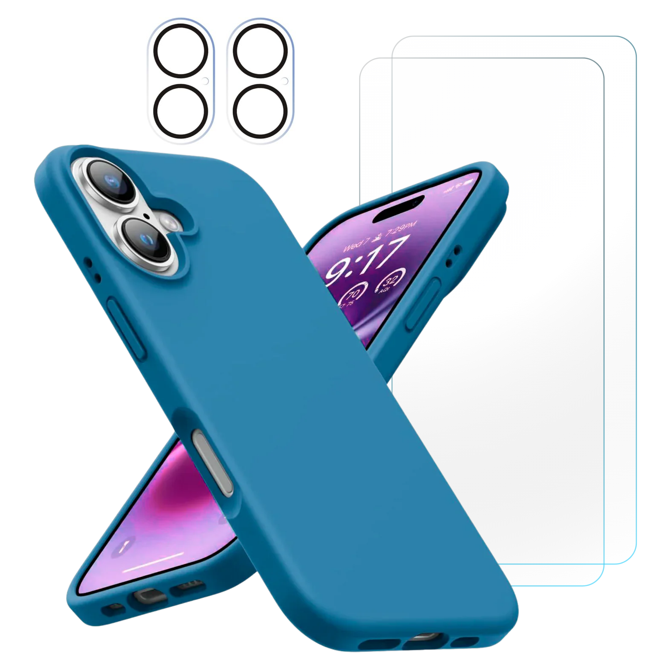 BUi16SiliconeAqua2TGClear2Cam