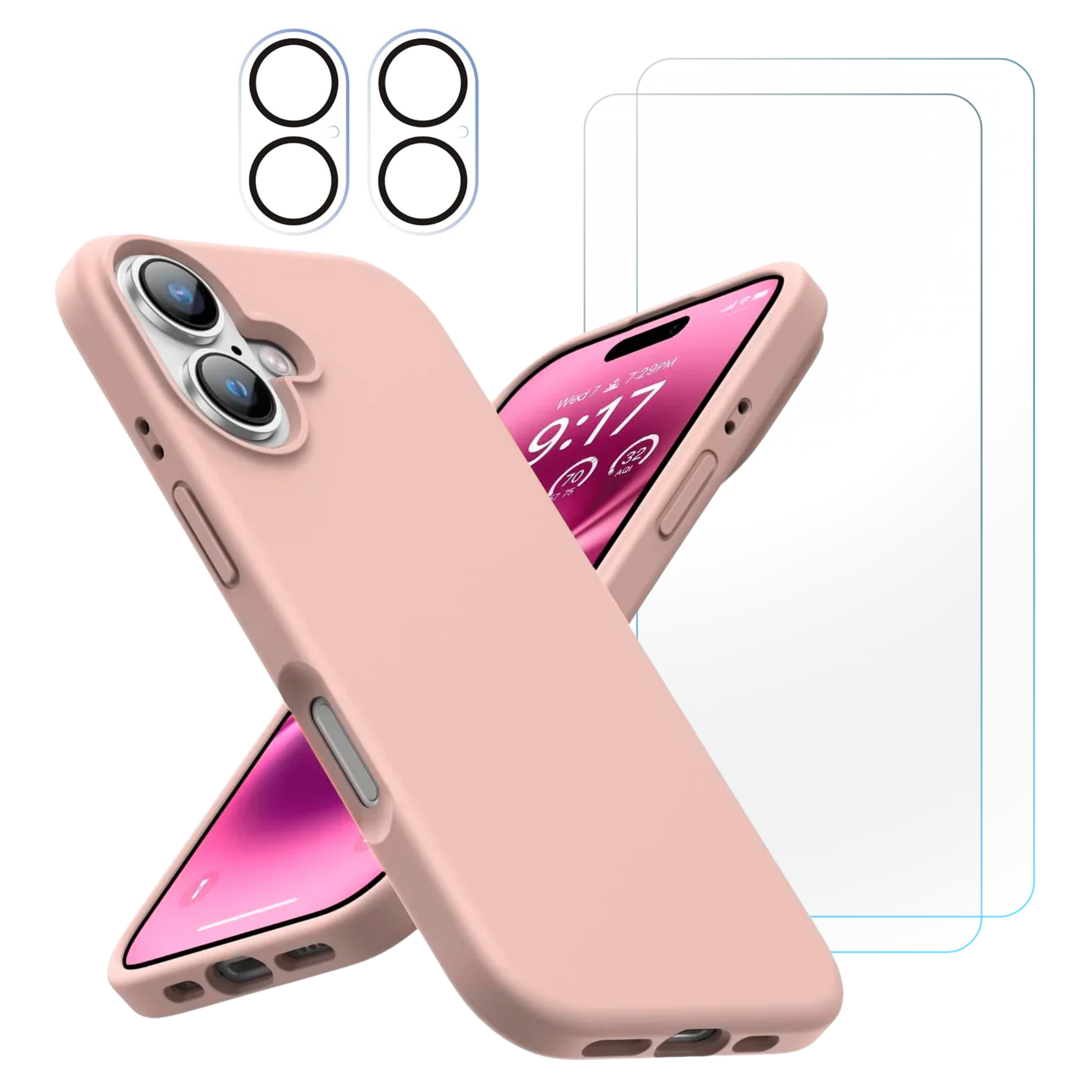 BUi16PlusSiliconeRose2TGClear2Cam