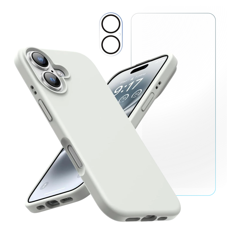 BUi17SiliconeWhite1TGClear1Cam