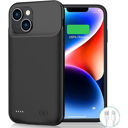 iP 14 Plus Charger Case - Black