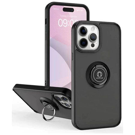 Entronix Apple iPhone 16 Pro Matte Case - Ring Holder, - Entro Retail