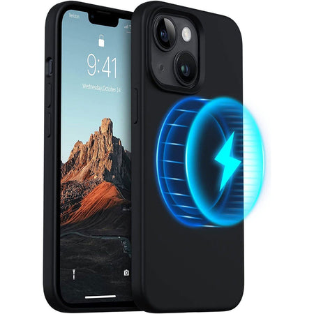 Entronix Apple iPhone 15 Plus/14 Plus [Magnetic-Compatible] Case - Liquid Silicone, - Entronix