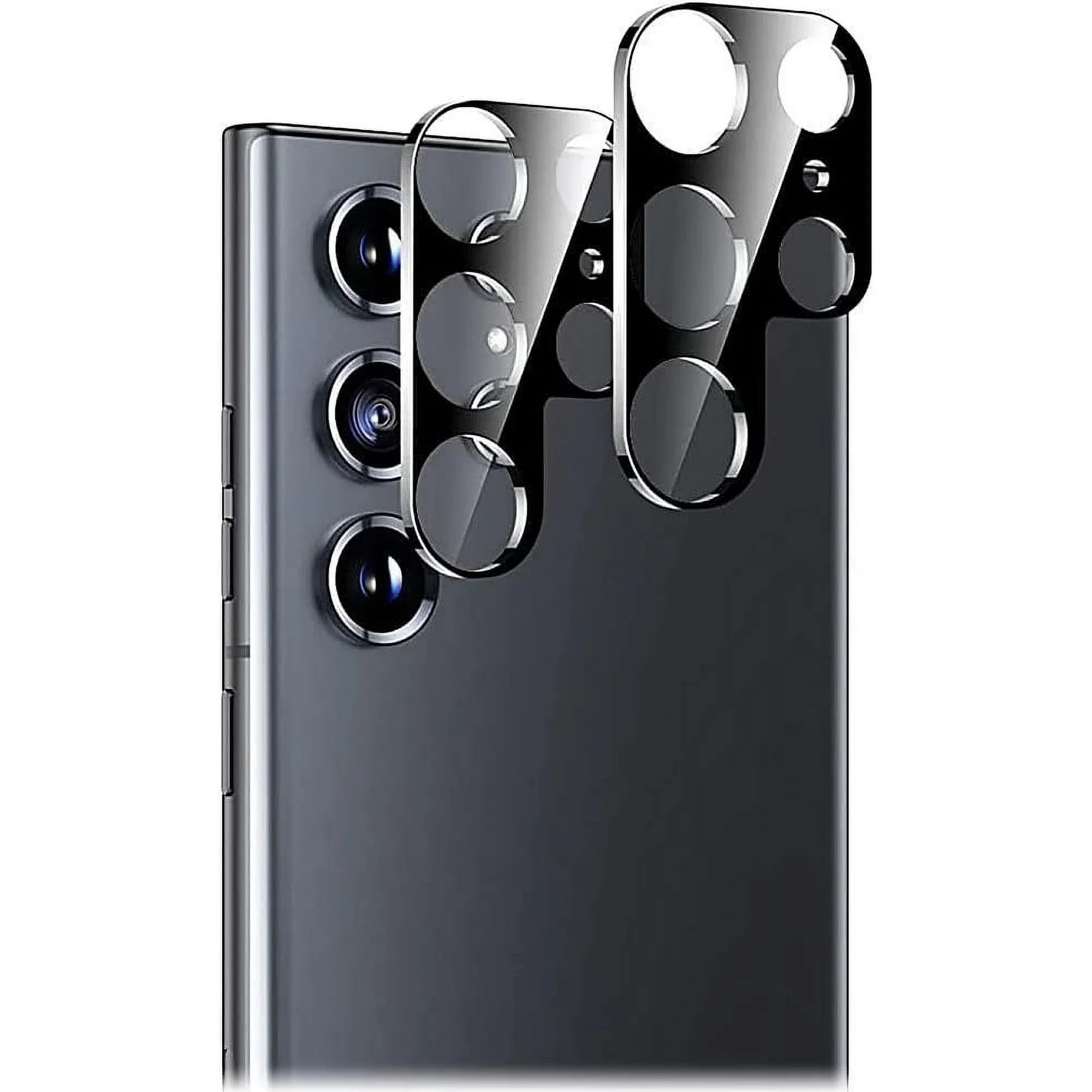 Entronix Clear Camera Lens Protector Compatible with Galaxy S25 Ultra - 3-Piece Combo