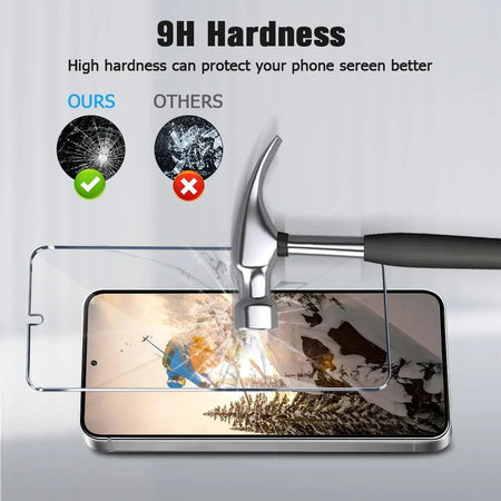 Entronix Samsung Galaxy S25 Clear Screen Protector & Camera Lens Protector - 4 Piece Combo - Entronix