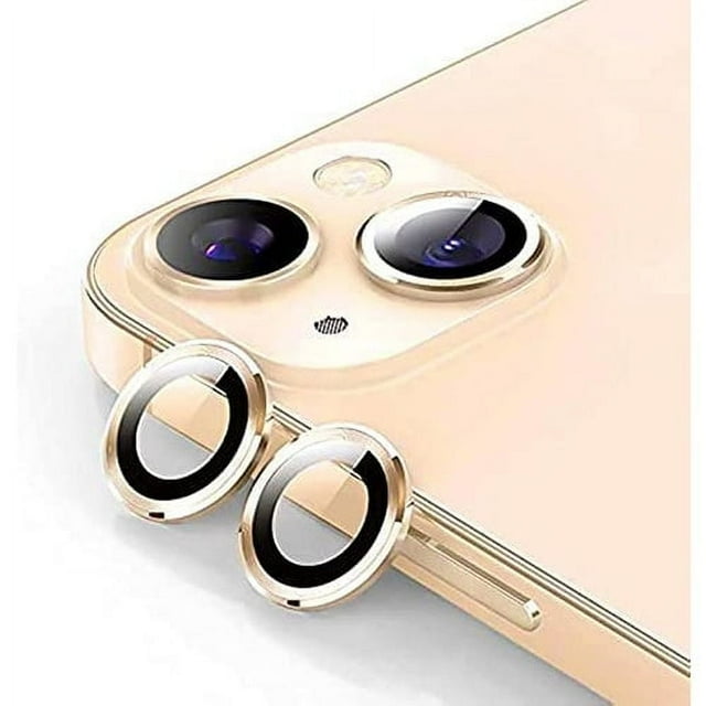Entronix Metallic Camera Lens Protector for Apple iPhone 14, Easy Installation, - Entro Retail