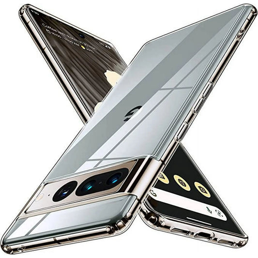 Entronix Case Compatible with Pixel 7 Pro - [Hard Back] Clear Cover - Entronix