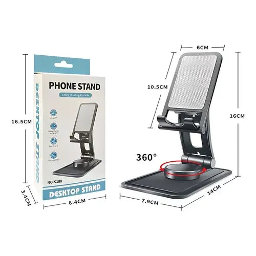 Entronix Adjustable Desktop Phone Stand - Table Phone Holder - Entronix