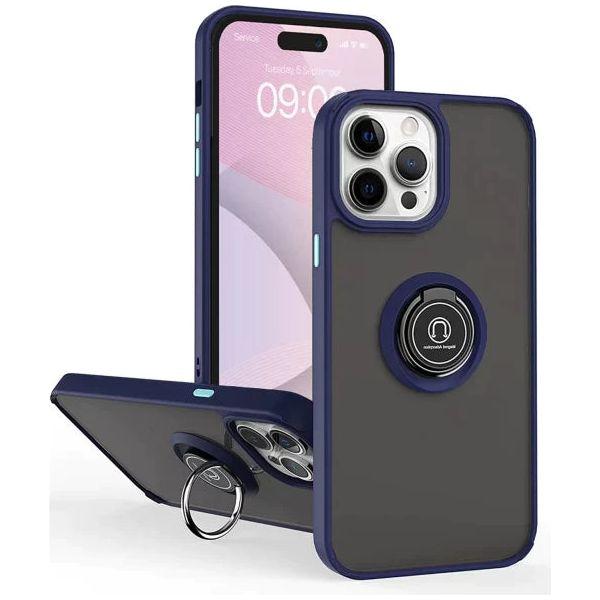 Entronix Apple iPhone 15 Pro Max/14 Pro Max Case - Matte Ring Holder, - Entronix