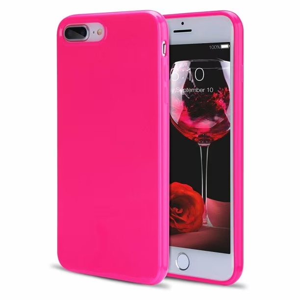 Entronix Case Compatible with iPhone 8 Plus/7 Plus - Soft-Touch Liquid Silicone