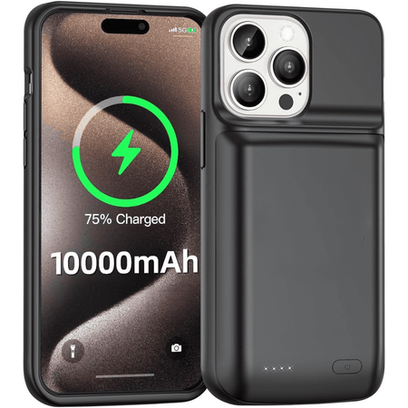 Entronix Apple iPhone 14 Pro Max Case - 7000mAh Battery Charger - Entronix