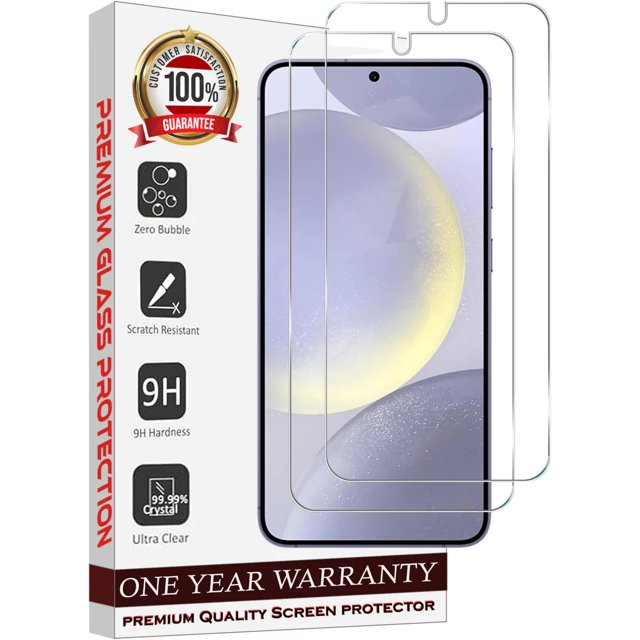 Entronix Clear Screen Protector Compatible with Galaxy S9 - 2-Piece Combo - Entronix