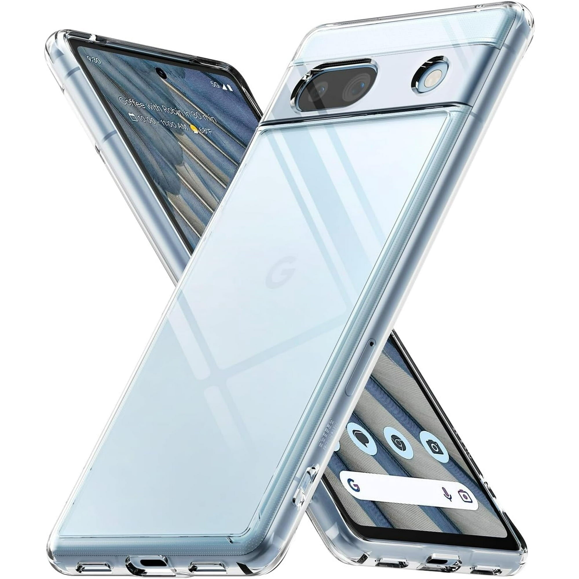 Entronix Case Compatible with Pixel 7 - [Hard Back] Clear Cover