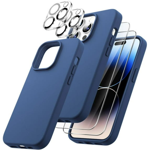 BU i15 Pro Silicone Navy 2TGClear2Cam