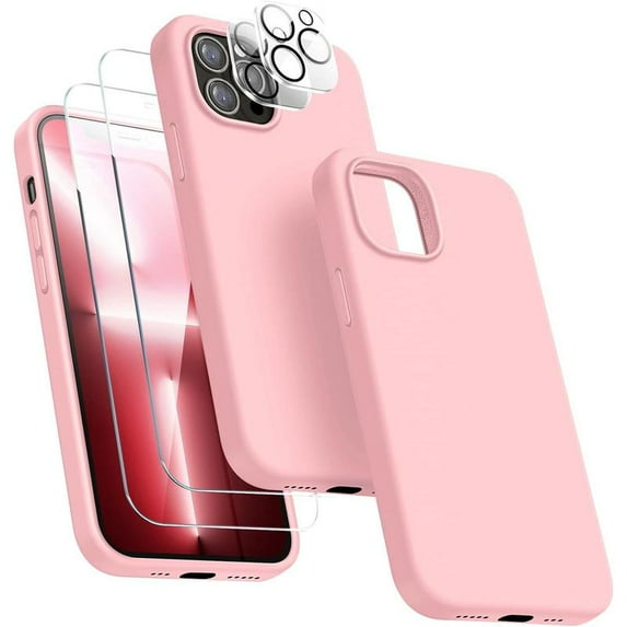 BU i15 Pro Silicone LightPink 2TGClear2Cam