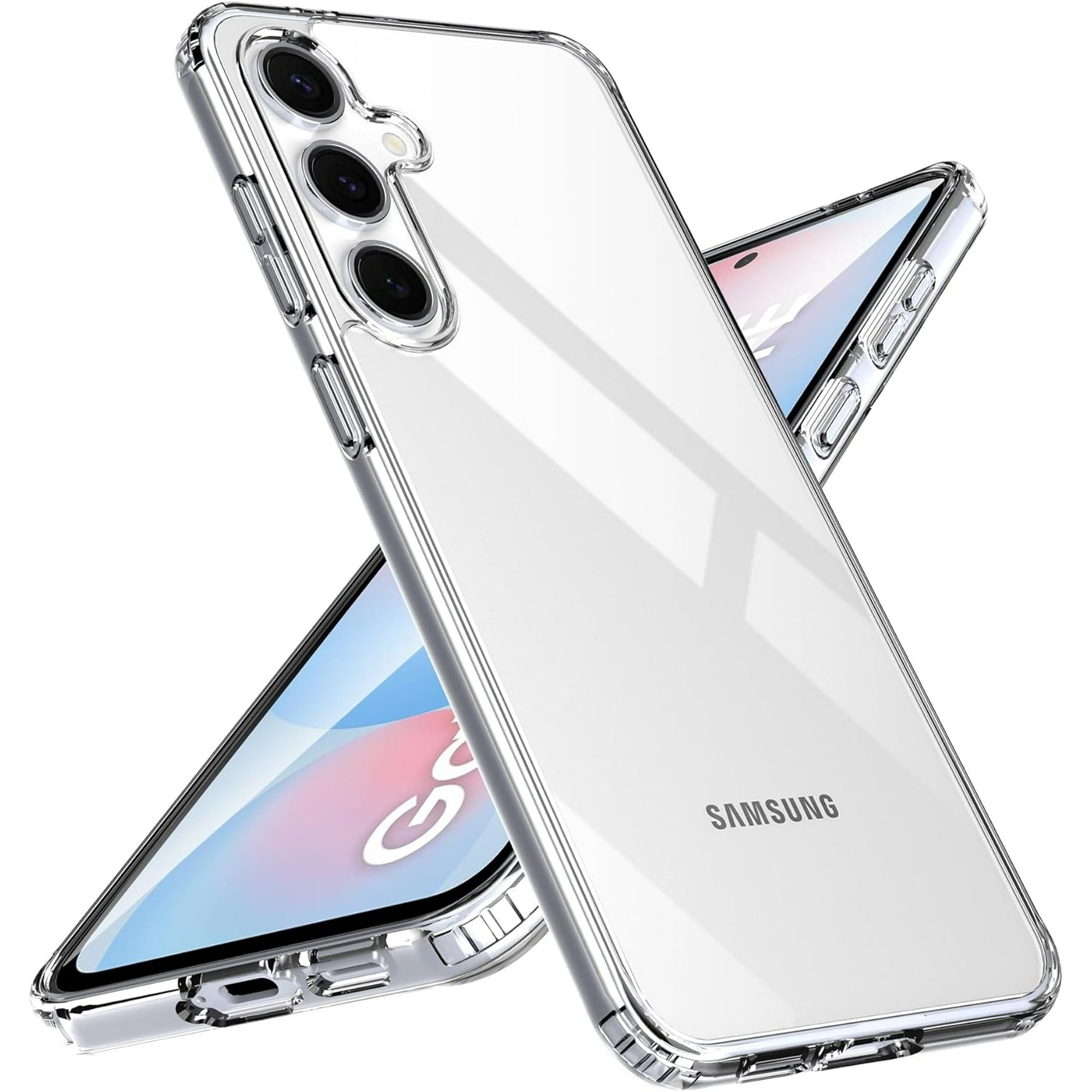 Entronix Samsung Galaxy S24 FE Crystal Clear Case - Slim - Entronix