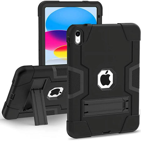 Entronix Case Compatible with iPad A18 11" (12th Gen, 2026) 2026 - Triple-Layer Heavy Duty Protection ENTRONIX