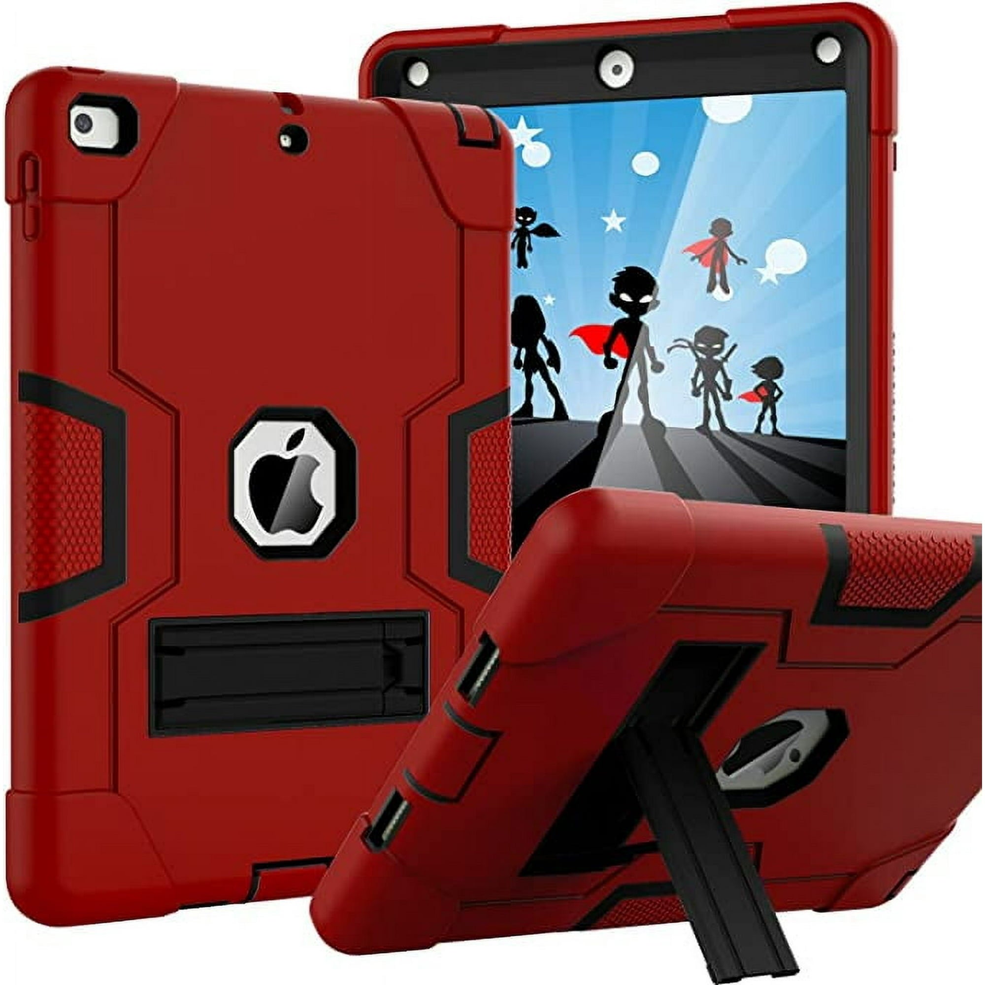 iiPad Air 1/2 9.7 Heavy Duty - Red