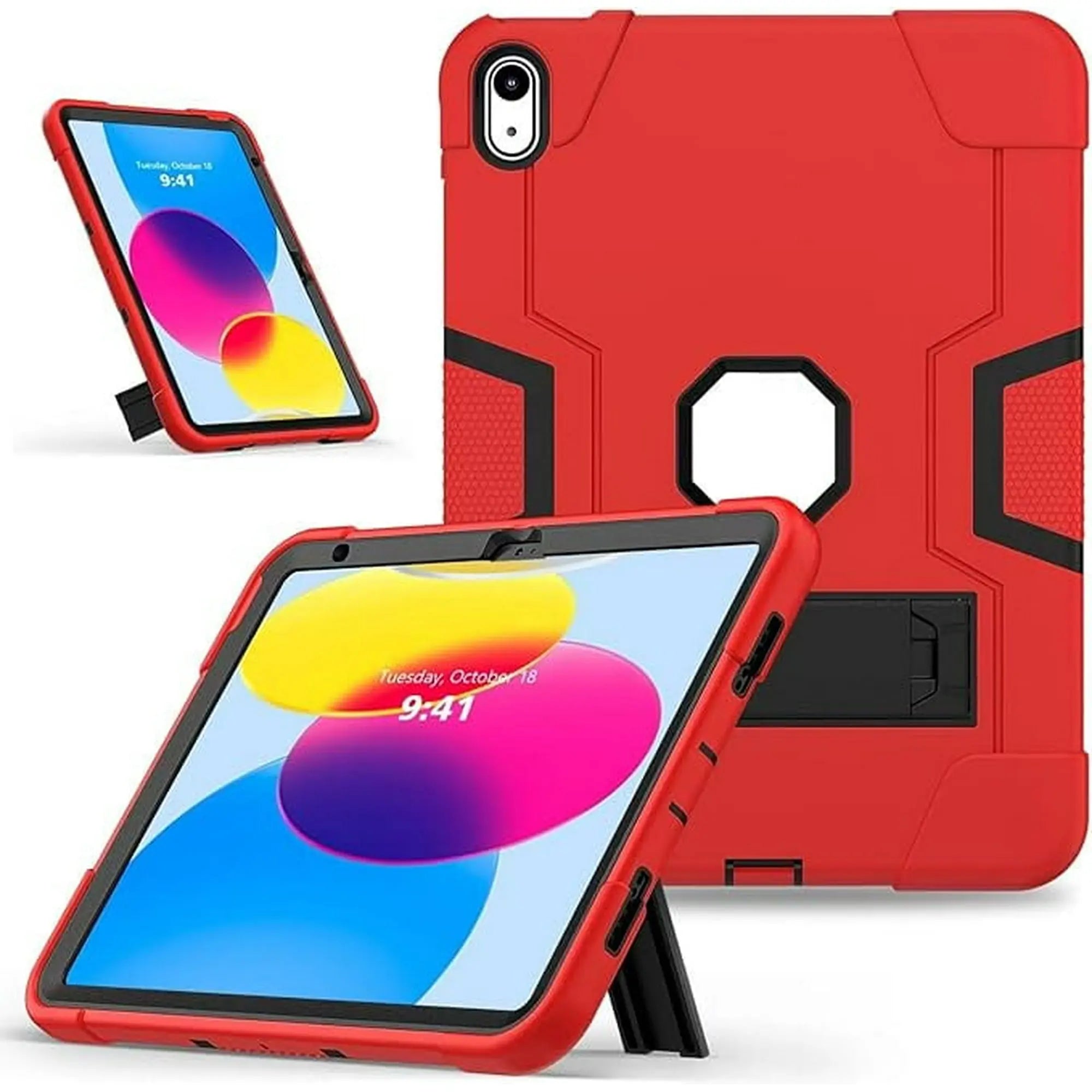 iiPad Air 11inch 2024 Heavy Duty - Red